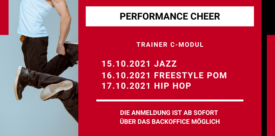 15.10.-17.10.2021 / C-Trainer Module / Performance Cheer